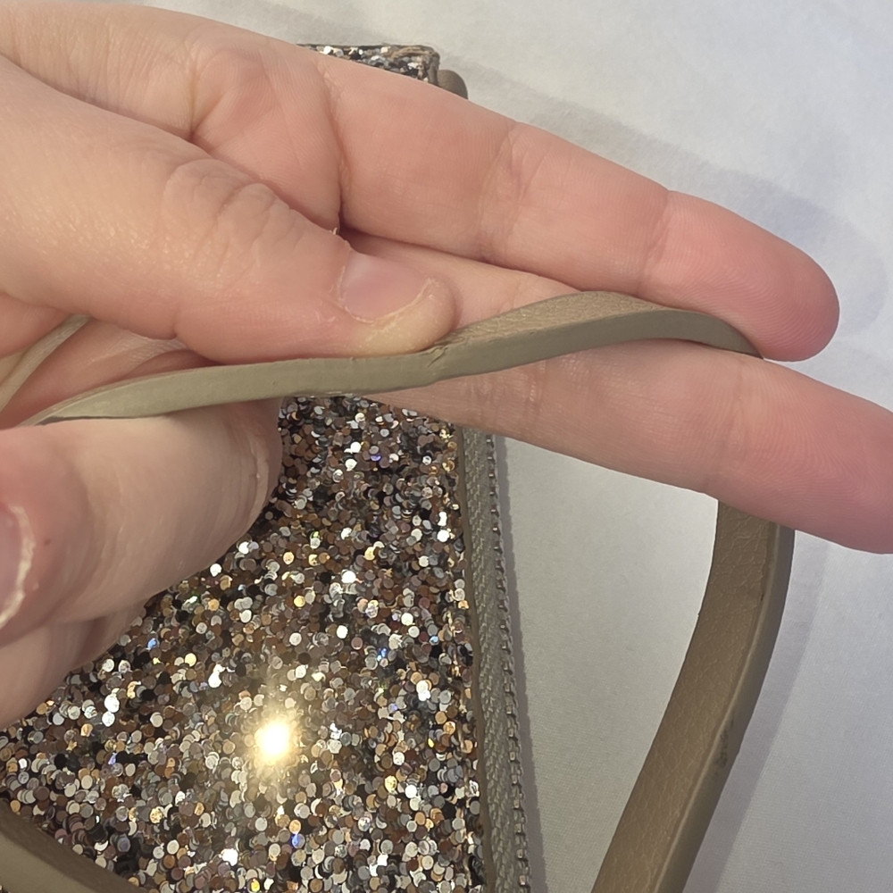 Old Navy Glitter Wristlet Clutch - Picture 6 of 6